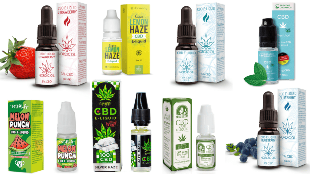 E-liquides de CBD