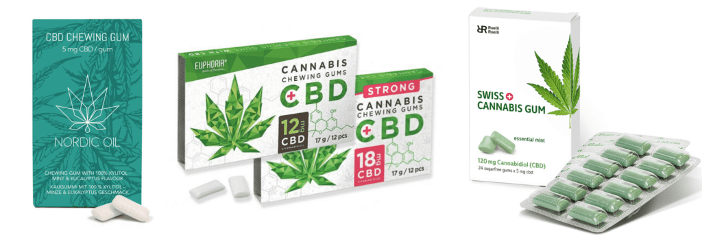 CBD chewing gum